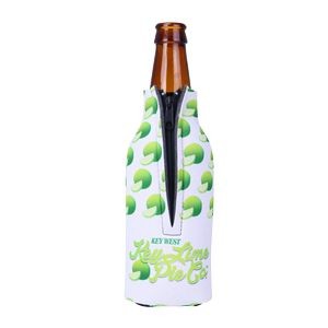 Bottle Cooler w/Zipper (Full Color)