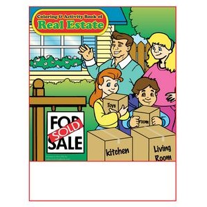 Real Estate Imprintable Coloring and Activity Book