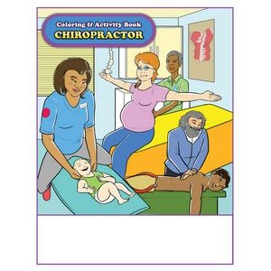 Chiropractor Imprintable Coloring and Activity Book