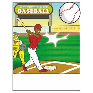 Baseball Imprintable Coloring and Activity Book