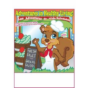 Adventures in Healthy Living Imprintable Coloring and Activity Book