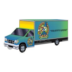 Custom Printed Paper Stock Pop-Up Box Truck