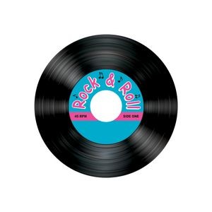 Rock and Roll Record Coaster
