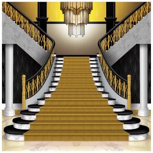Great 20's Grand Staircase Photo Prop