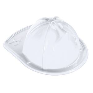White Plastic Fire Hats without Shields (CLEARANCE)