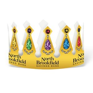 4" Custom Printed Paper Crowns