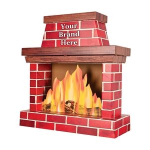3-D Fireplace Props