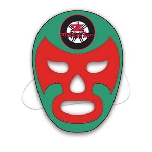 12" Custom Digital Printed Paper-Stock Wrestling Mask