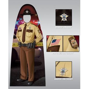Custom Child Size Male Trooper Officer Photo Prop