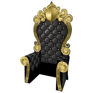 3-D Prom Throne Prop (Black)