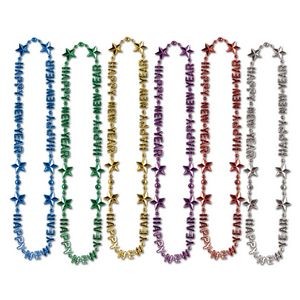 Happy New Year Beads-of-Expression Necklace Assortment