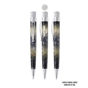 Tornado Acrylic - Silver Lining Rollerball Pen