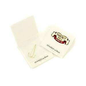 MB2 Matchbook Gold Plated Fish Hook (2 Pack)