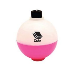 Fishing Bobber Pink and White