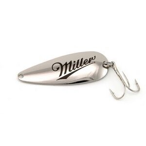 CEO Nickel Plated Brass Premium Spoon Lure w/ 2x Strong Hook
