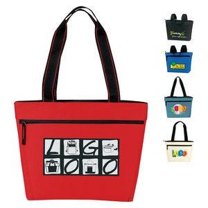 Two-Tone 12 Pack Cooler Tote