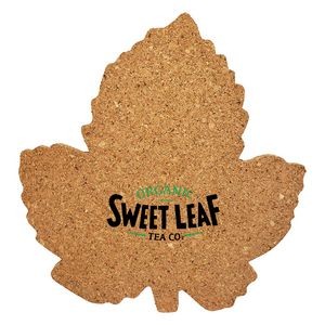 Cork Coaster Leaf