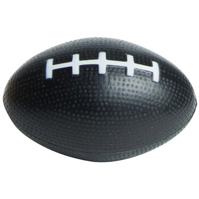 Black Football Squeezies® Stress Reliever