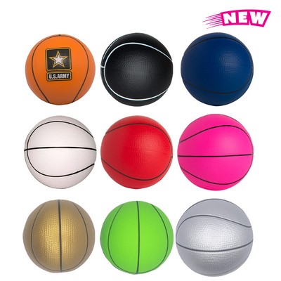 2.5" Basketball Squeezies® Stress Reliever