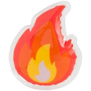 Flame Emoji Gel Beads Hot/Cold Pack