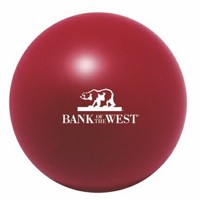 Burgundy Squeezies® Stress Reliever Ball