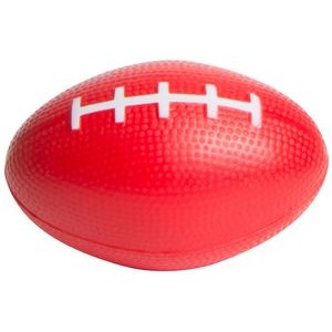 Red Football Squeezies Stress Reliever