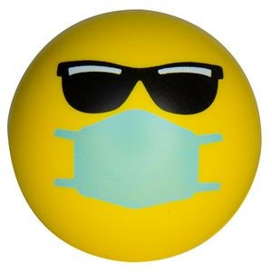 Cool PPE Emoji Squeezies Stress Ball