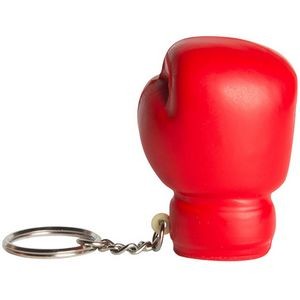 Boxing Glove Squeezies® Stress Reliever Keychain