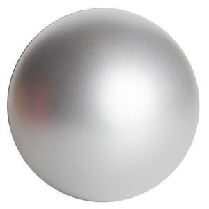 Silver Squeezies Stress Reliever Ball