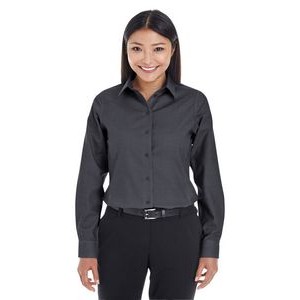 Devon and Jones Ladies' Crown Collection Royal Dobby Woven Shirt