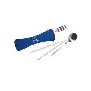 Prime Line Travel Cutlery Set In Zip Pouch