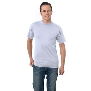 BAYSIDE Unisex Union-Made Pocket T-Shirt