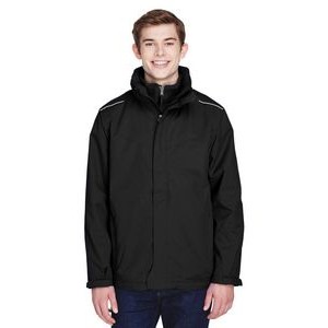 CORE 365 Men's Tall Region 3-in-1 Jacket with Fleece Liner