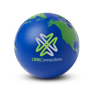 Prime Line Globe Earth Shape Stress Ball