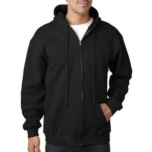 BAYSIDE Adult Full-Zip Hooded Sweatshirt