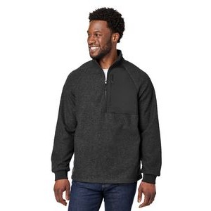 NORTH END Men's Aura Sweater Fleece Quarter-Zip