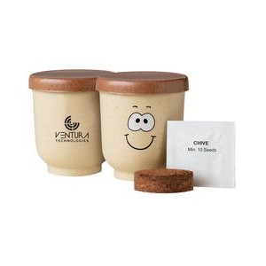 Goofy Group Grow Pot Eco-Planter With Chive Seeds