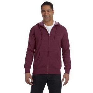 Econscious - Big Accessories Unisex Heathered Full-Zip Hooded Sweatshirt