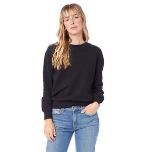 Alternative Ladies' Washed Terry Throwback Pullover Sweatshirt