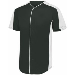 Augusta Youth Full-Button Baseball Jersey