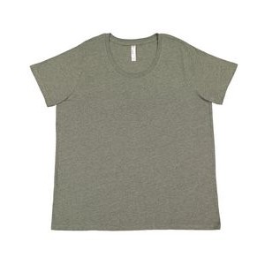 LAT Ladies' Curvy Fine Jersey T-Shirt