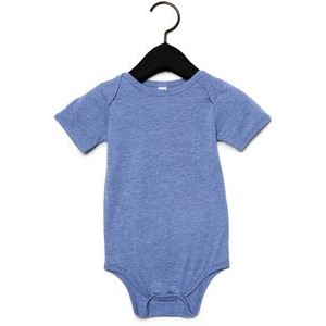 BELLA+CANVAS Infant Triblend Short-Sleeve One-Piece