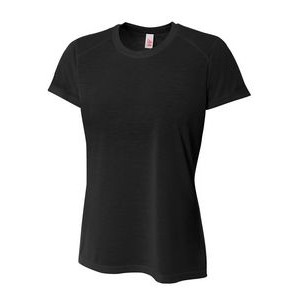 A-4 Ladies' Short Sleeve Spun Poly T-Shirt