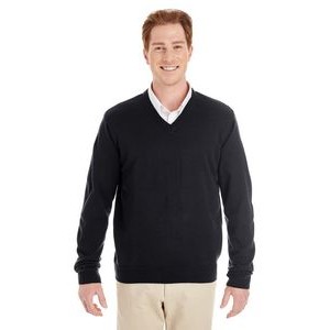Harriton Men's Pilbloc V-Neck Sweater