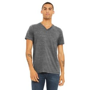 BELLA+CANVAS Unisex Textured Jersey V-Neck T-Shirt