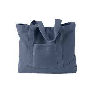 Authentic Pigment Accessories Pigment-Dyed Large Canvas Tote