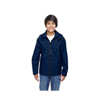 Team 365 Youth Conquest Jacket with Fleece Lining