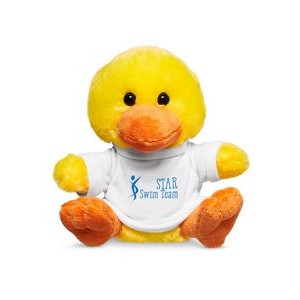 Prime Line 7" Plush Duck With T-Shirt