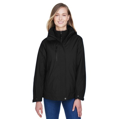 NORTH END Ladies' Caprice 3-in-1 Jacket with Soft Shell Liner