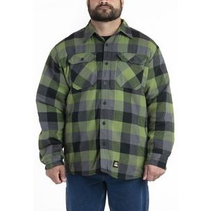 Berne Apparel Men's Tall Timber Flannel Shirt Jacket